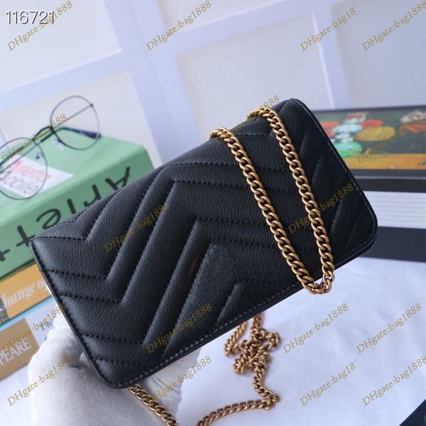 

488426 sale designer women bag wallet luxury fashion mobile phone bags coin purse women shoulder handbags cowhide golden chain brand handbag