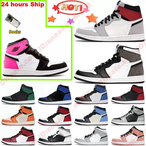 

with box jumpman 1s shoes mid basketball 1 men women sneakers black white bred university blue dark mocha obsidian outdoor mens womens hococ