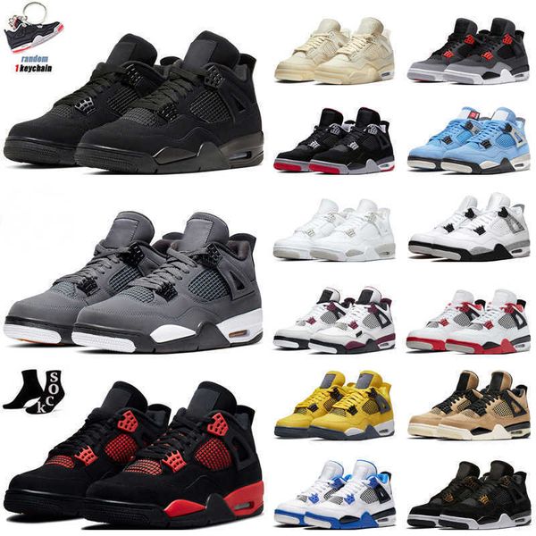 

4s jumpman basketball shoes men women 4 red thunder infrared black cat bred university blue sail cool grey shimmer bordeaux mens trainers sp