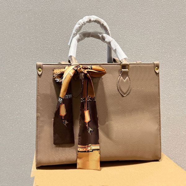 

embossing totes shopping bag lager capacity shoulder cowhide leather crossbody tote handbag ajustable detachable strap bags handbag purses g