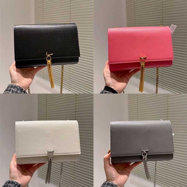 

women designer kate bag woc cowhide leather 9a quality 20cm ladies luxury fashion shoulder crossbody tote handbag gold silver chain purse wa