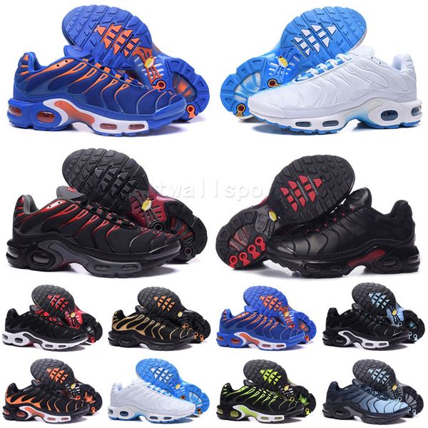 

2023 running shoes sports sneakers outdoor trainers triple white atlanta hyper fury jade laser wolf grey og men women tn plus 3 terrascape, Black