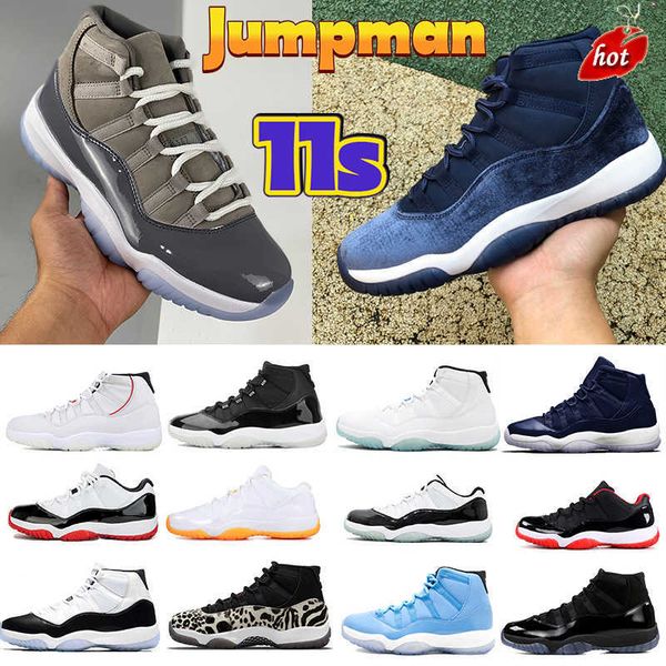 

og jumpman 11 11s mens basketball shoes midnight navy high cool grey retro sneaker cherry jubilee concord 45 animal low 72, Black