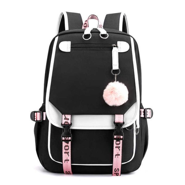 

evening bag new tiktok usb charging backpack shoulder vibrato the same student 0805