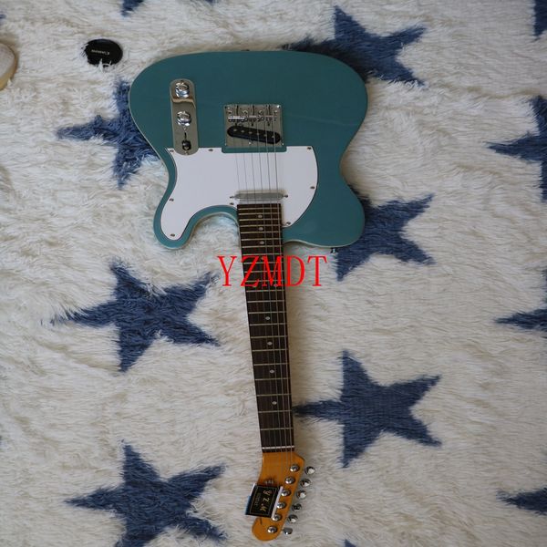 

metal blue rose wood fingerboard high end pickup six string bass rock