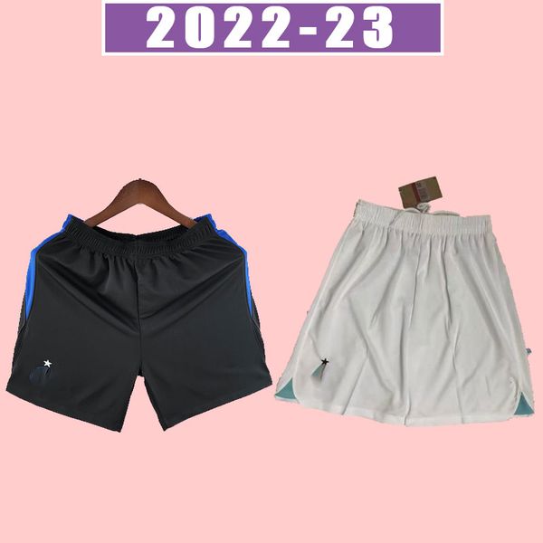 

inter lukaku soccer shorts 22 23 barella vidal lautaro eriksen alexis dzeko correa uniforms football pants 2022 2023 milan men home away thi, Black;yellow