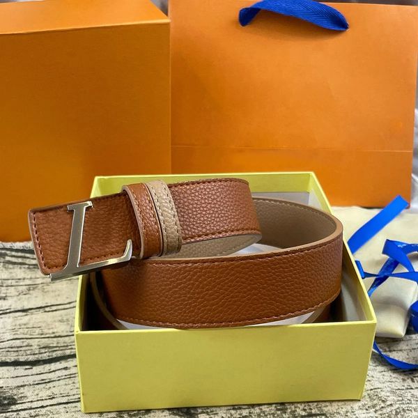 

belts luxury designer brand h belt classic gold buckle real genuine leather men women, Black;brown