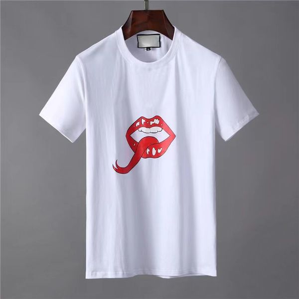 

fashion mens t shirt designers men s clothing black white tees short sleeve womens casual hip hop streetwear tshirts asian size s-xxl, White;black