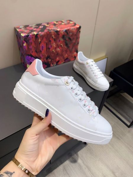 

designer sneakers striped casual shoes men women vintage sneaker platform trainer season shades flats trainers brand classic outdoor shoe 07, Black