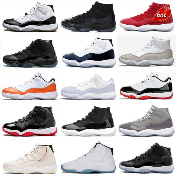 

slippers outdoor shoes sandals jumpman 11 11s women men outdoor shoes bred platinum tint legend gamma dark concord low space jam, Black