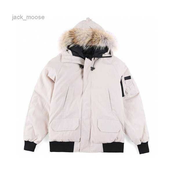

canada winter men parka camouflage chilliwack bomber outerwear fur hooded fourrure manteaus goose down jacket coyote collar coat hiver 2 axa, Black