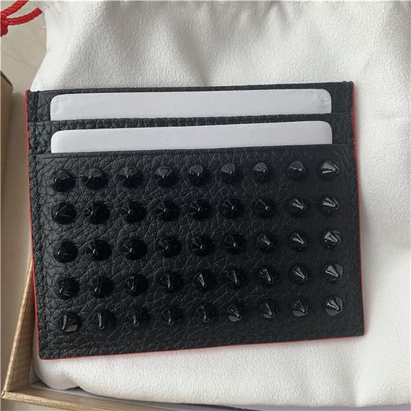 

in spot fashion willows nails head layer cowhide cards holders compact mini trend credit card holder laser willow nail small bag314d, Brown;gray
