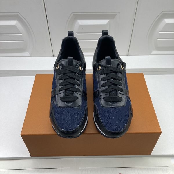 

2023 r woman's shoe leather lace up mens fashion platform sneakers white black mens 0613