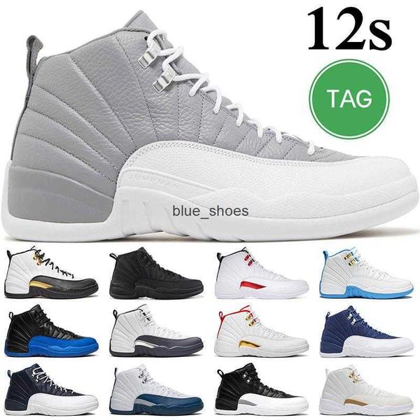 

12 12s retro basketball shoes military black cat university blue sail white oreo red thunder room bred cool grey flight midnight navy men