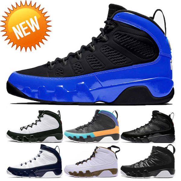 

new 9 9s black blue dream do it mens basketball shoes la og space jam unc mop melo men anthracite sport sneakers