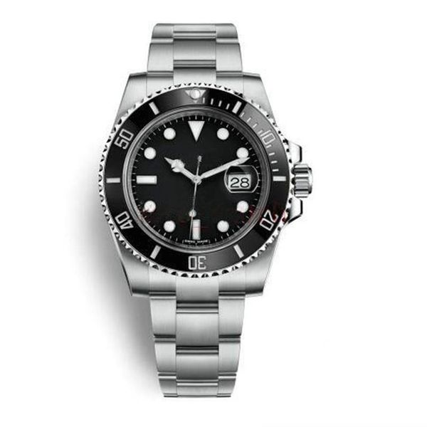 

2019 smooth second hand automatic watch mechanical watch ceramic bezel luminous stainless pointer steel solid strap wr235s, Slivery;brown