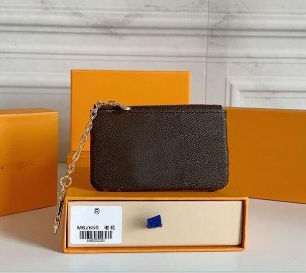 

key pouch fashion womens mens coin purses ring credit card holder coin purse luxury designers mini wallets bag leather handbags, Red;black