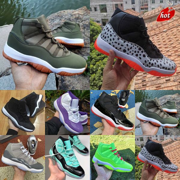 

sandals outdoor shoes sandals cool grey high 11 11s outdoor shoes bred 25th anniversary concord 45 space jam men women trainers low legend b, Black
