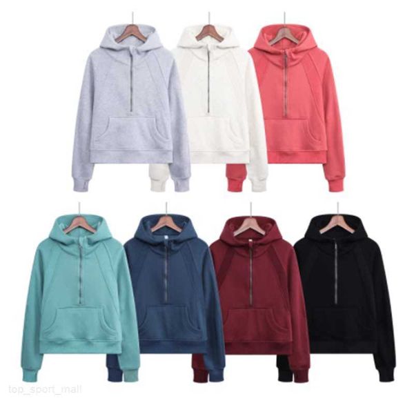 

full yoga wear fitness long sleeves sweatshirt perfect oversized fall winter women's clothes plush sweater sports hooded round neck spo