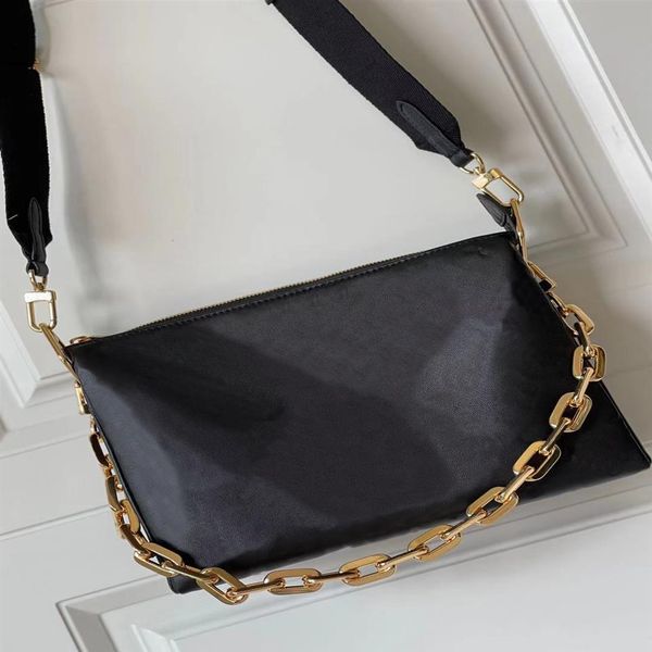 

spring summer 2021 embossed puffy leather chain bag coussin pm handbag fashion-forward shoulder bags cross-body with the strap 15d