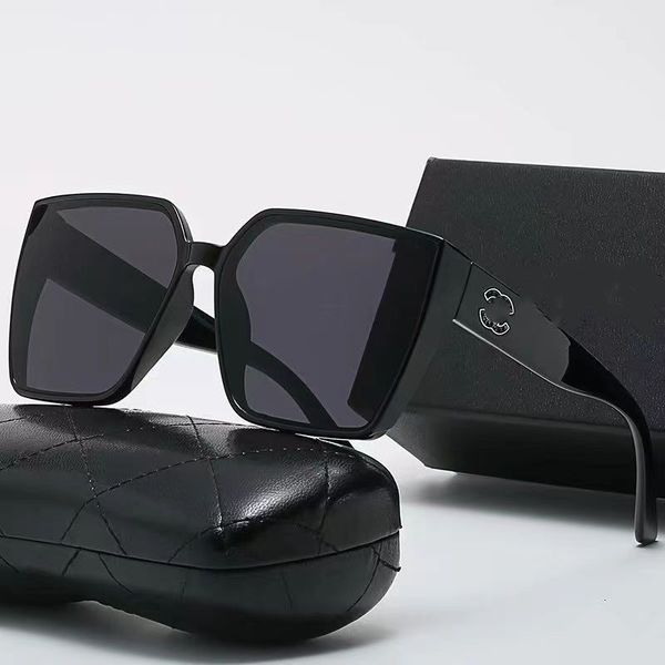 

622s n designer sunglasses luxury channel glasses fashion eyewear diamond square sunshade crystal shape sun full package glass7995684, White;black