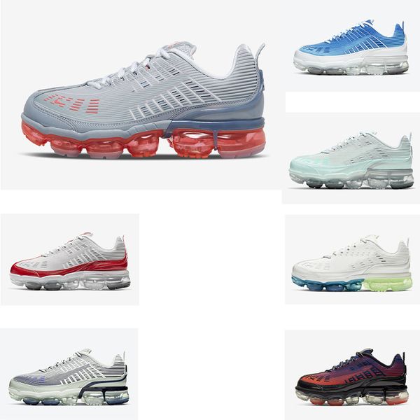 

2023 designer 360s knit men women running shoes 360s triple black summit white university red royal cream laser blue mens trainers sports sn