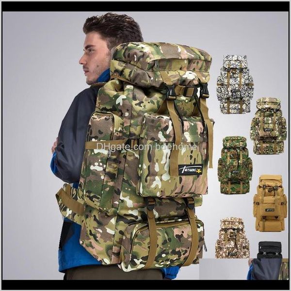 

& outdoors drop delivery 2021 extra large capacity outdoor trekking backpack military army tactical sports travel rucksacks campin272a