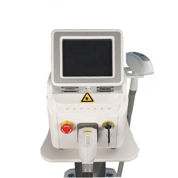 

carbon peeling yag laser 1064 532 1320nm tattoo removal machine, Black