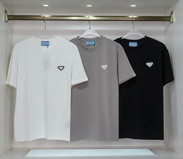 

2023 mens designers t shirt man womens tshirt with letters print short sleeves summer shirts men loose tees asian size s-3xl, White;black
