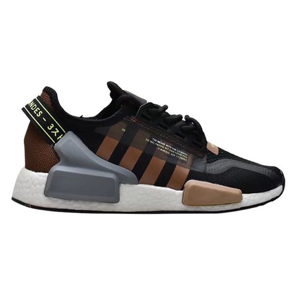

motorcycle boots nmds r1 v2 mens womens casual shoes white speckled dazzle camo core black gradient neon aqua tones mexico city munich olive