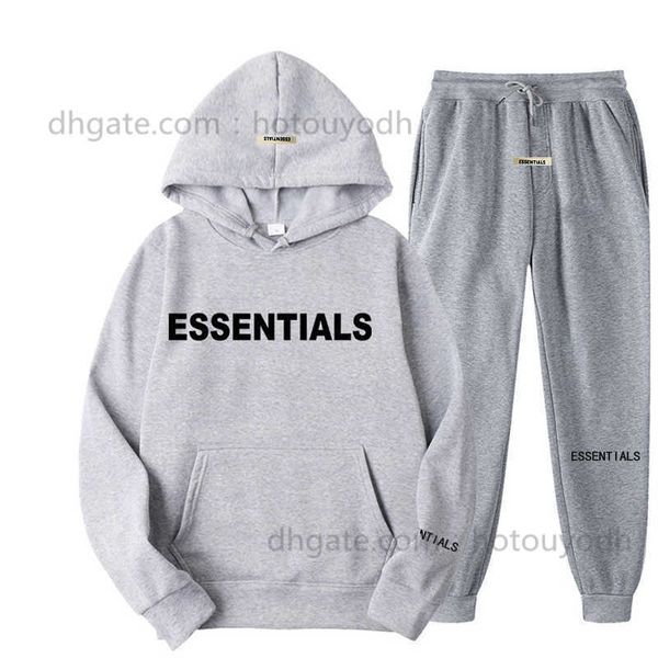 

men's hoodie sportswear lettered reflective es96 street wear korean autumn and winter fashion fishing outdoor golf essentialsl1, Gray
