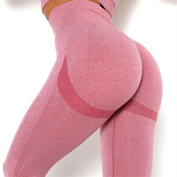 

comfortable workout clothes sports outfit for women seamless leggings hip lifting yoga pants active wear sports suits for283n, White;red