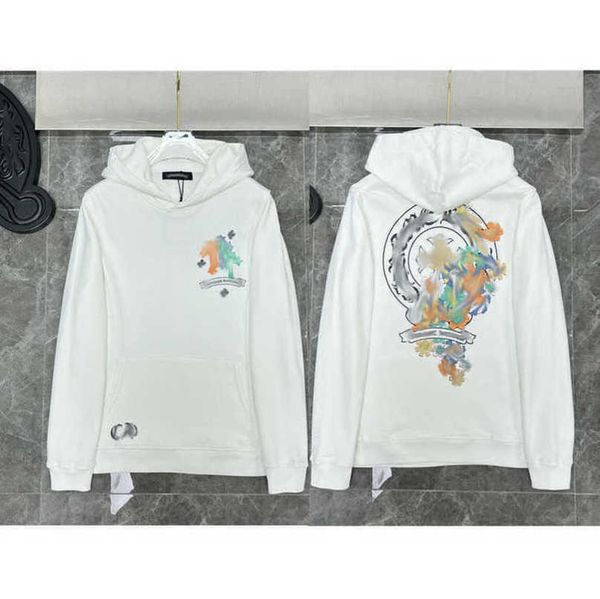 

fashion jackets men's luxury sweatshirts men women classic hoodies ch zipper hooded sweater designer cross pullover sanskrit hoodie cas, Black