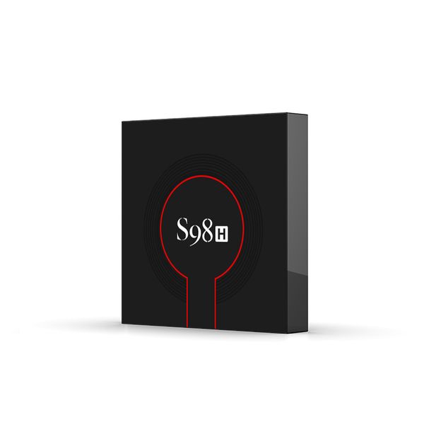 

s98h tv box android 12.0 h618 4gb 32gb dual wifi bluetooth 4k media player set boxes