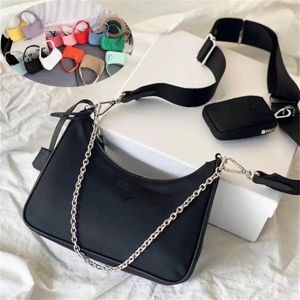 

triangle logo re-edition 2000 2005 re edition bags nylon women luxurys men designer lady womens mens cross body hobo shoulder purs271e