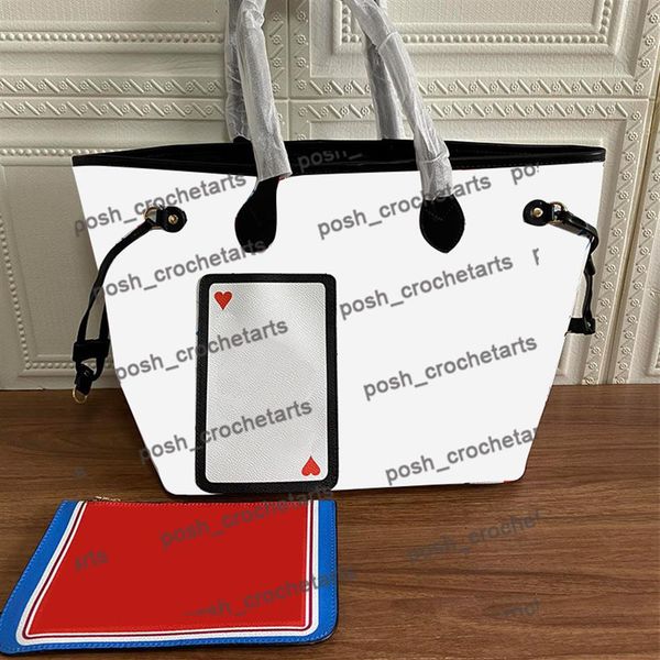 

fashion tote of poker print designer tote with front poker pocket gameon tote for designer handbag purses for whole250a