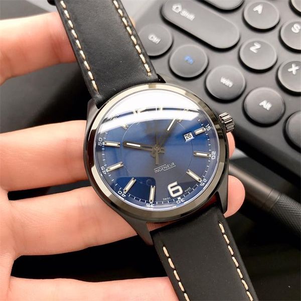 

2023 u1 grade aaa i-101 montre de luxe mens watches 40/42/44mm mechanical movement fine steel case rubber strap luxury watch wristwatches, Slivery;brown