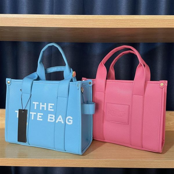 

2022 fashion women's handbag with the totes bag letters printing leather pu shoulder bag multi colors luxury designer cool pr273y