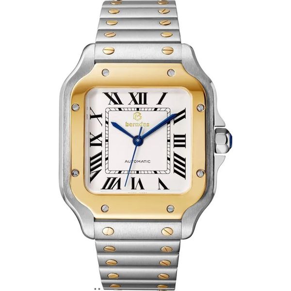 

lovers watch stainless steel sapphire glass automatic diamond new scratch resistant wear a variety of color options, Slivery;brown