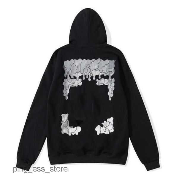 

offs 2022 %60 off style trendy fashion sweater painted arrow crow stripe loose hoodie men's and women's coatjqm1off t-shirts offs, Black