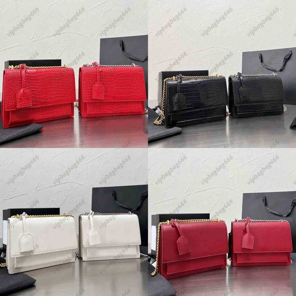 

evening bags shoulder designer messenger bag women chain handbag clutch leather crossbody female flip cover purses 220416
