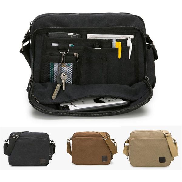 

vintage military men canvas crossbody bag casual satchel messenger shoulder bags296v