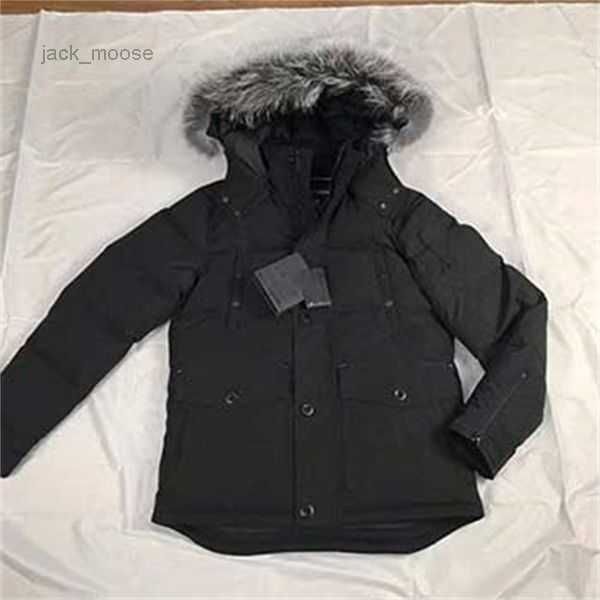 

men's down parkas jackets winter mens outdoor coat jacket casual hooded moose coats outerwear man warm men puffer doudoune outwear bomb, Black