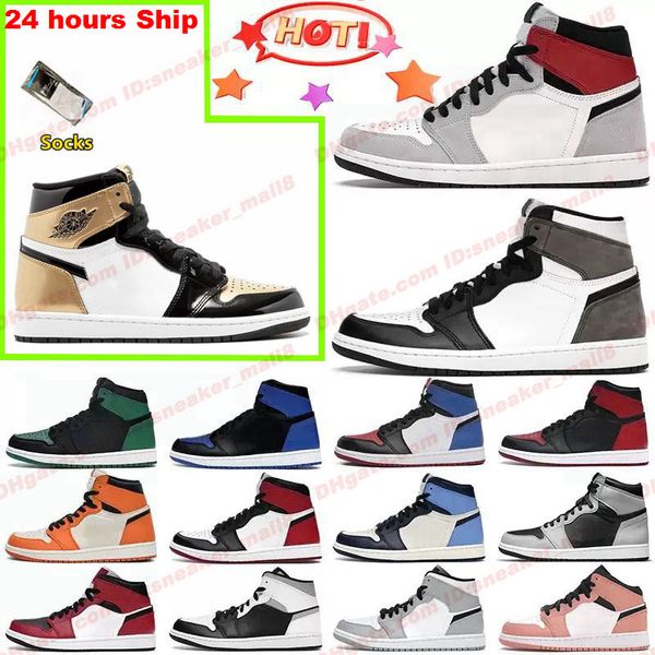 

qaulity 1s mens shoes womens basketball 1 high og court purple 555088-500 sports sneaker new shipment eur 40-46 dress shoe hococal, Black