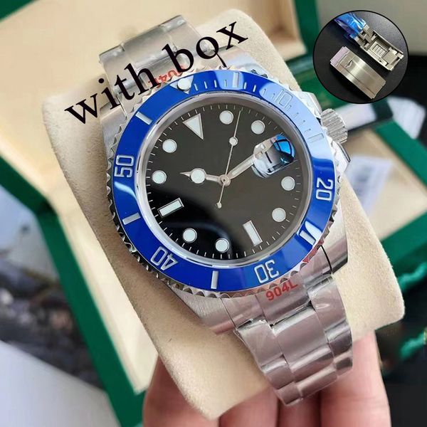 

5a watch for mens movement watches designer gold 41mm stainless steel sapphire glass waterproof luminous luxury watch fine adjustment buckle, Slivery;black