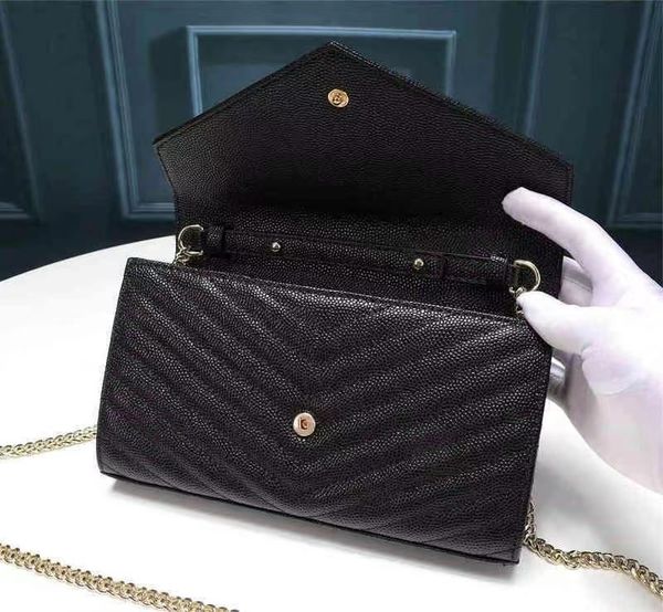 

yl fashion ladies one shoulder messenger bag leather casual wallet luxury bag