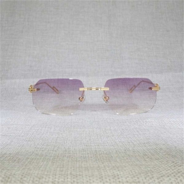 

sun glasses 2023 20% lens shape rimless men accessories outdoor clear glasses metal frame for reading eyeglasses shades women 130, White;black