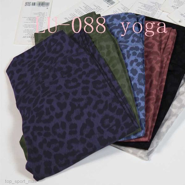 

ladies leopard print yoga leggings pants gym sports running trousers tight butt lift quick dry breathable high waist legging pant seamless s, White;red