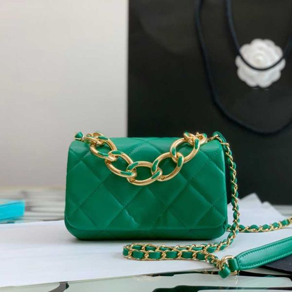 

10a coarse chain crossbody bag 18cm and 21cm leather woman shoulder bags fashion designer bags luxury cosmetic bags flap bagss