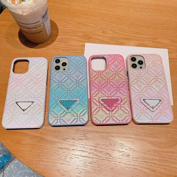 

Fashion Phone Cases For iPhone 14 Pro Max 11 12 13 13pro 13promax X XR XS XSMAX case PU leather shell designer Samsung S21 S21P S20U S20, Pink